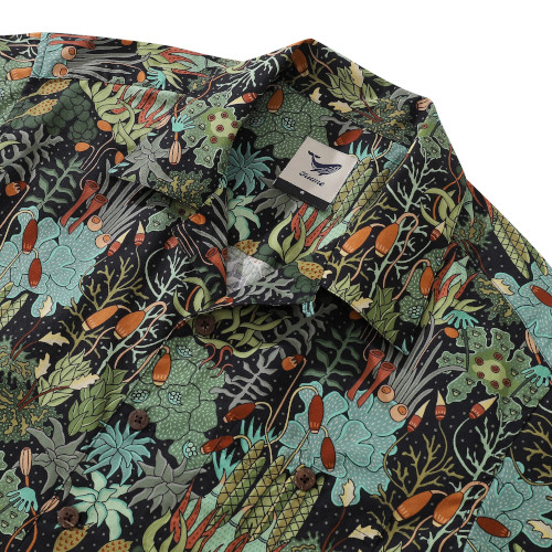 Moss pattern shirt for Yiume