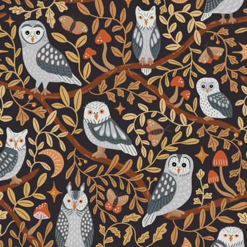 owl surface pattern design