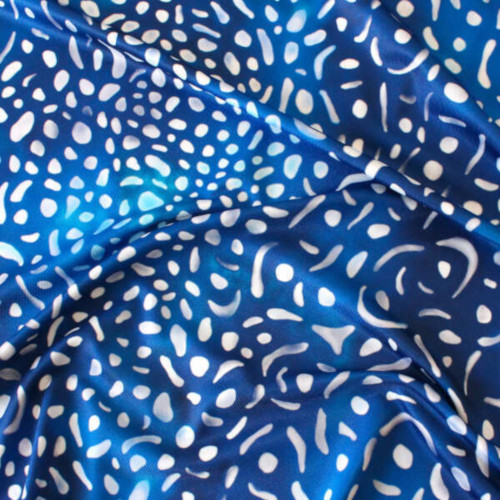 whale shark spandex fabric