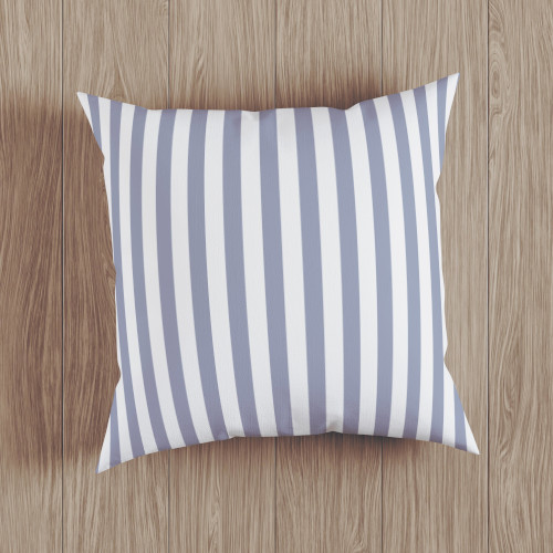 cabana stripe pattern on throw pillow mockup