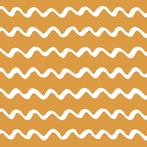 hand-drawn waves surface pattern