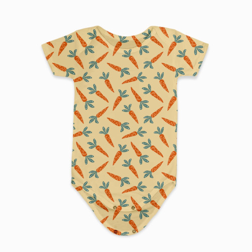 Carrots onesie mockup