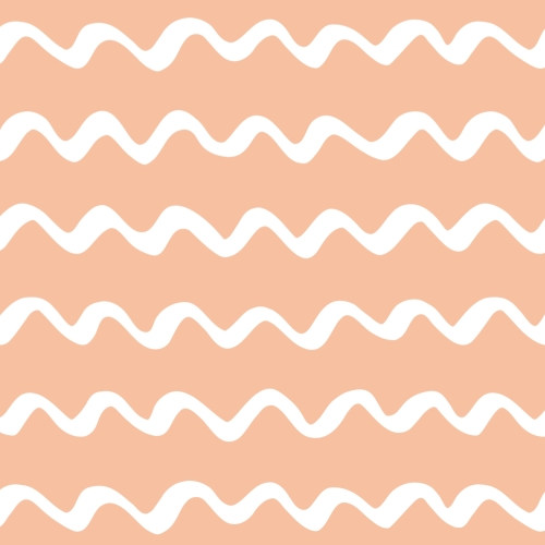 hand-drawn waves surface pattern