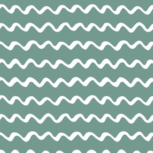 hand-drawn waves surface pattern