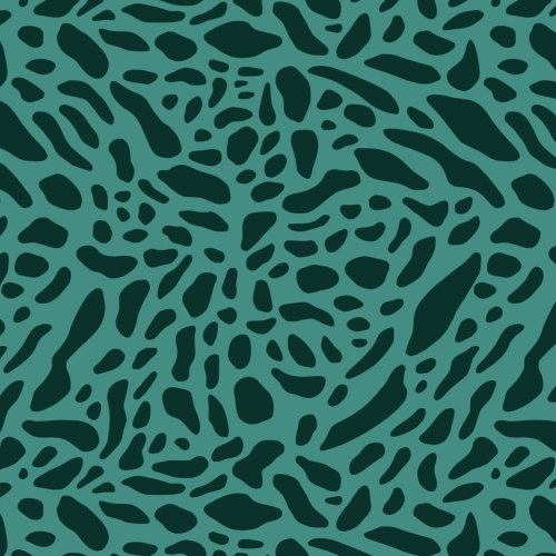 green and black animal print