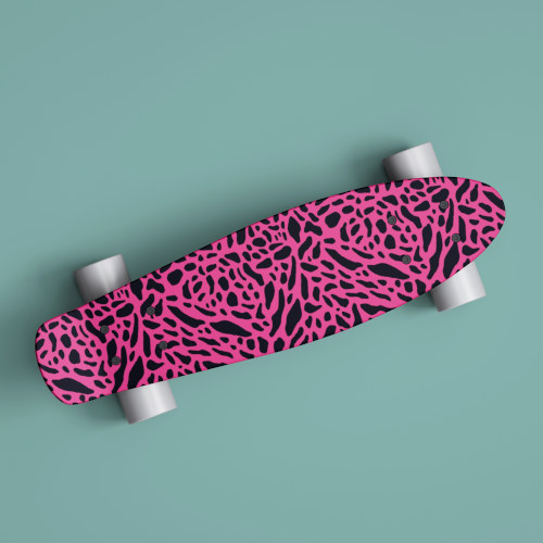 animal print skateboard